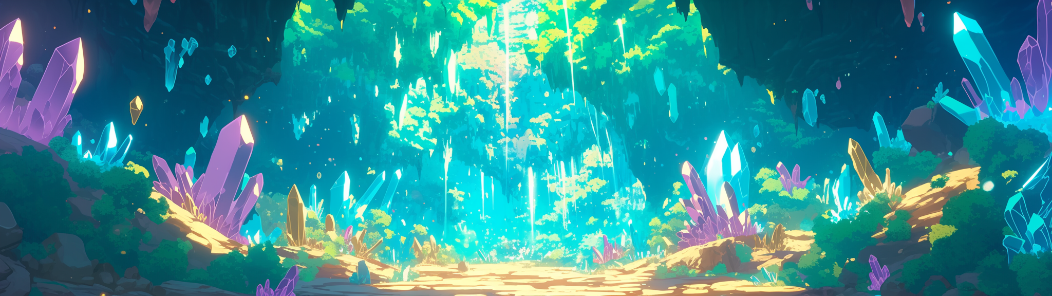 Crystal Cave Concept Art
