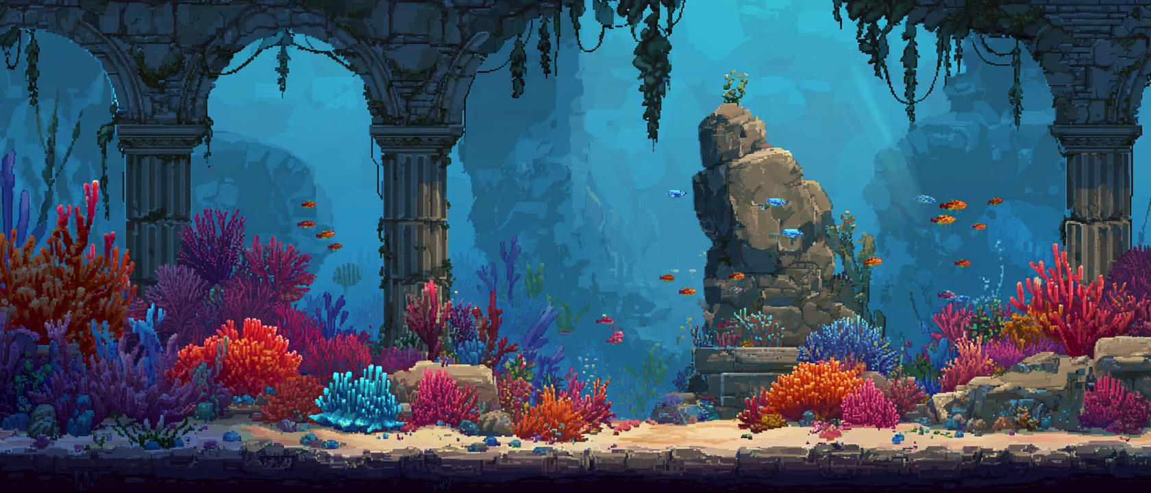 Ocean Kingdom Concept Art